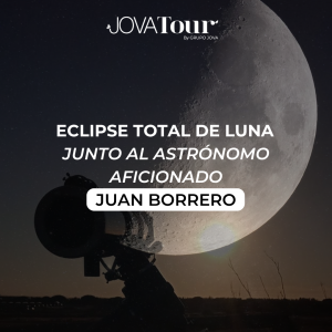 ECLIPSE LUNAR EN NUEVA UMBRÍA - CON TELESCOPIO